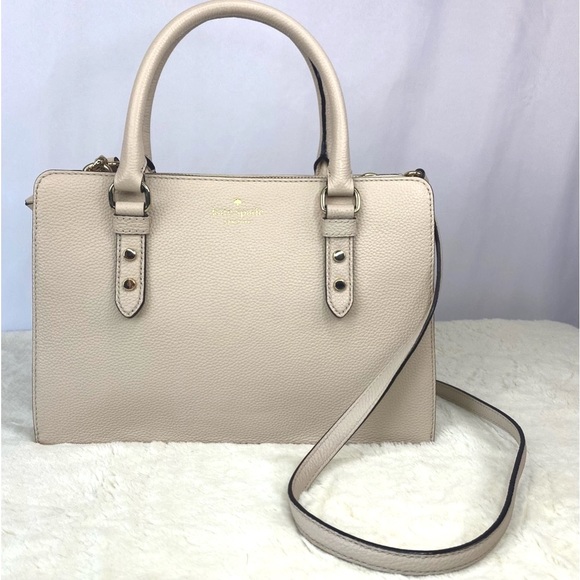 kate spade Handbags - Kate Spade Lise Mulberry St. Purse-Lt Warm Beige NWOT